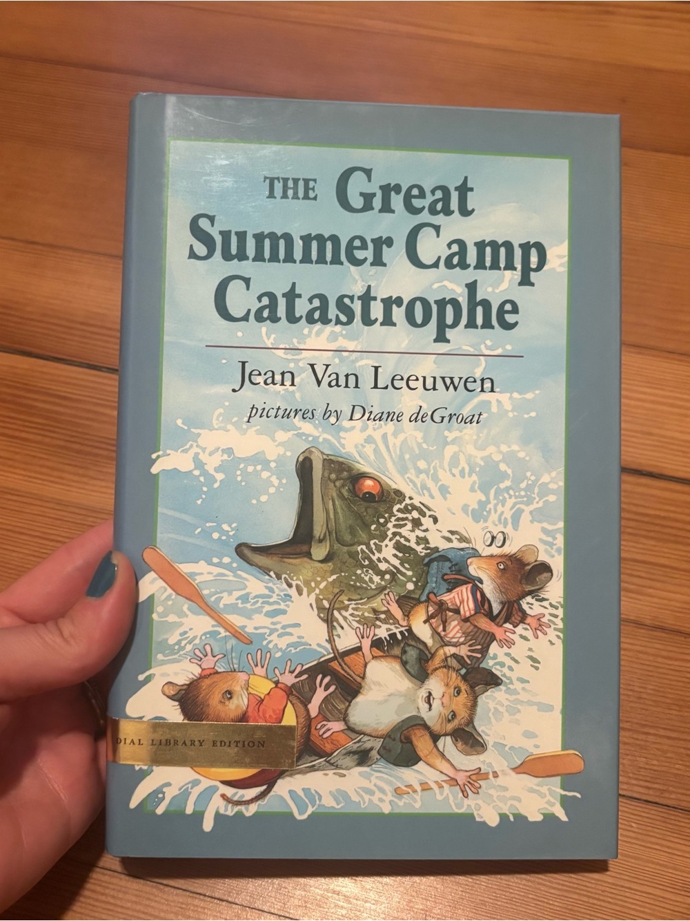 The Great Summer Camp Catastrophe by Jean Van Leeuwen Hardcover Book